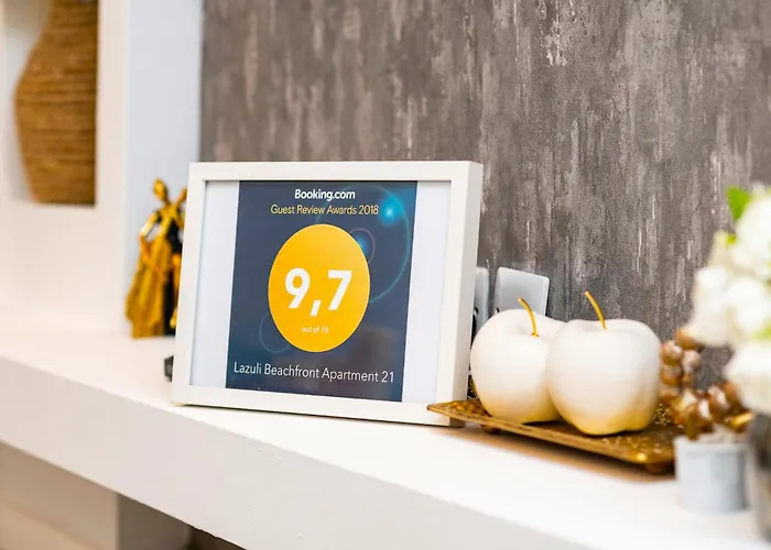 Lazuli Sea View Beachfront Ap 21 Apartmán Larnaca