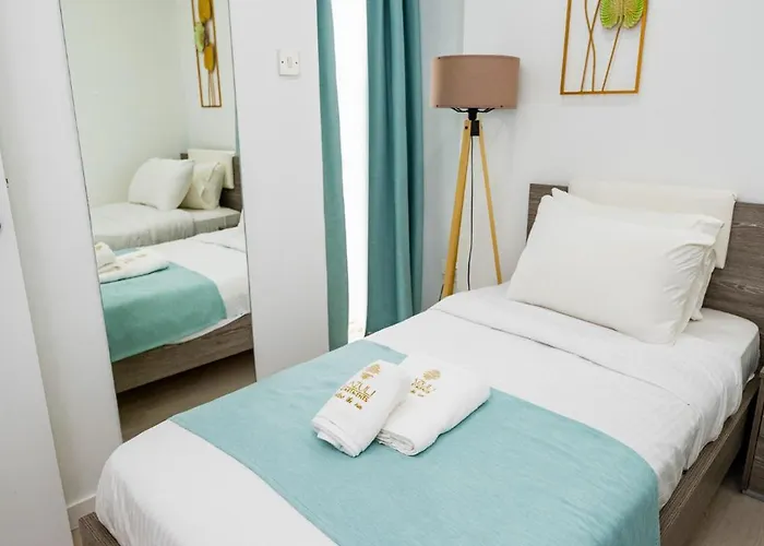 Lazuli Sea View Beachfront Ap 21 Apartmán Larnaca